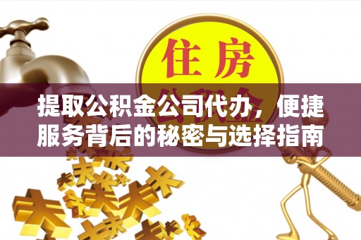 英山提取公积金公司代办，便捷服务背后的秘密与选择指南